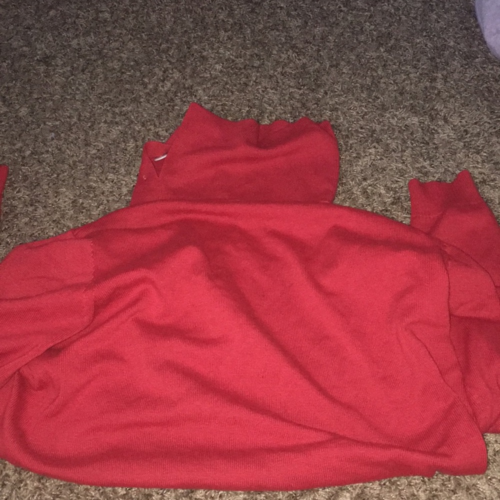 red turtle neck